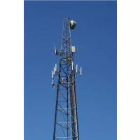 Télécom en acier tubulaires galvanisées de communication de la tour 30m 60m GM/M d'immersion chaude