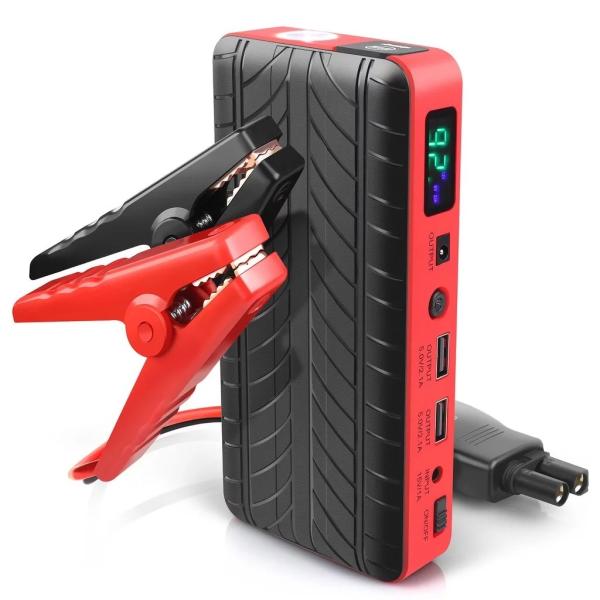 12v 24v 2000a Portable Mini Slim 20000mah Car Jump Starter Engine Battery Charger Power Bank