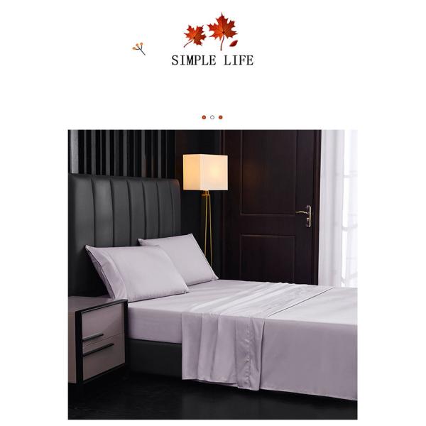Hotel Collection White King Cotton Pillowcase for Queen Bed Sheet Set in Luxury White