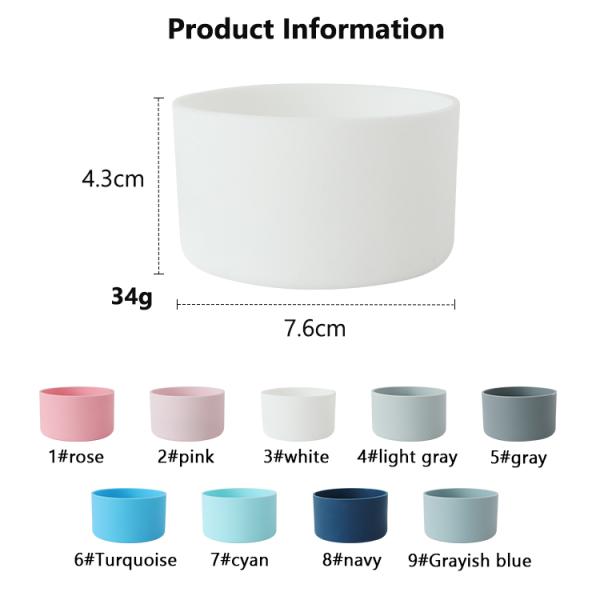 Silicone Boot for trumbler Adventure Tumbler Bottom Boot for Flip 30 20 oz Cup high-quality BPA-free silicone material