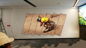 Wide Viewing Angle Front Service LED Display P1.9 Aluminum Panel High Resolution