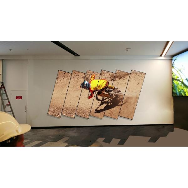 Wide Viewing Angle Front Service LED Display P1.9 Aluminum Panel High Resolution