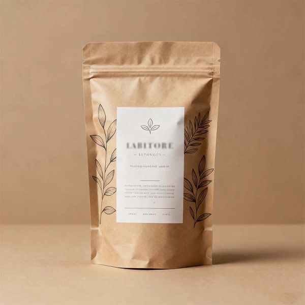Eco Friendly Stand UP Pouch Biodegradable Resealable Zipper Bag