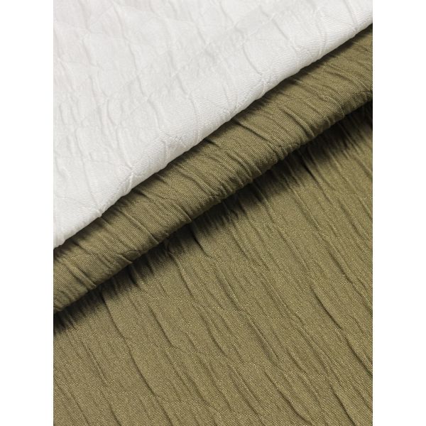 100% Polyester Spring And Autumn Hot Item, Niche Design, Diamond Shaped Foam Fabric 130CM 175G/M ²