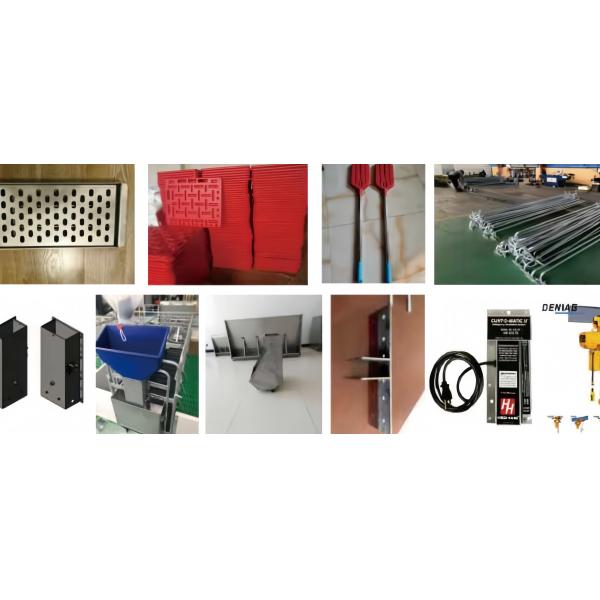 SS304 Equipo de la granja de cerdos alimentador automático de cerdos duradero Instalación rápida