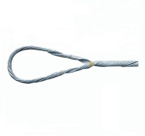Preformed Dead End Guy Grip 40KN ADSS Cable Tension Clamp