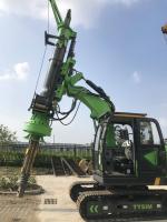 Pile hydraulique de forage forant la chenille de tête de puissance de Rig Machine One Stop Service 24m