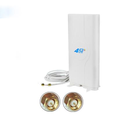 2700mhz 88dBi white plastic rg174 cable 2m 2 sma connector white omni antenna