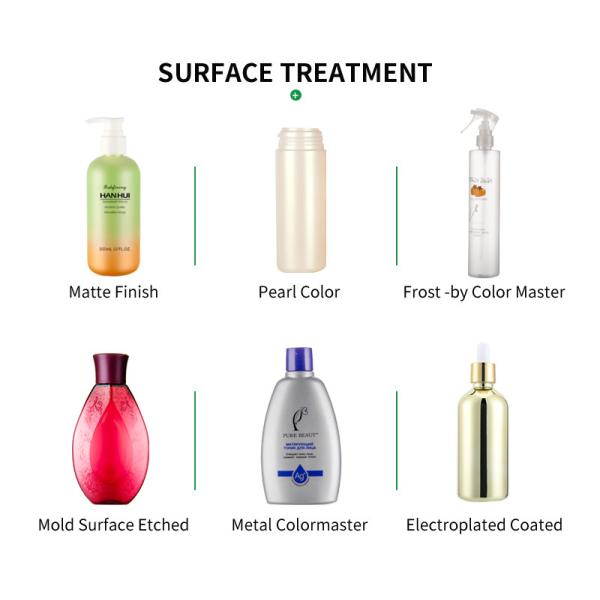 Long Slim Round Plastic Spray Bottles 300ml With Trigger Pump Screen Print Logo