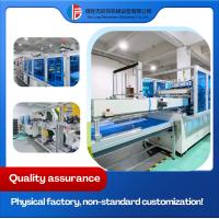 La dernière machine de fabrication de produits en tissu non tissé machine à sac de filtre à air trapézoïdal haute performance