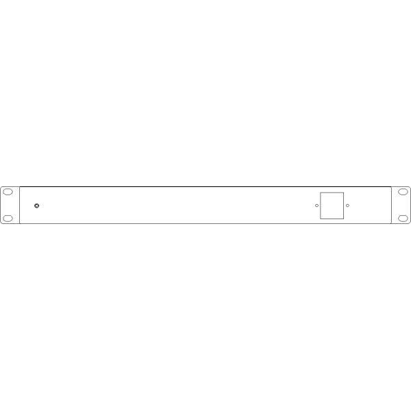 Интерфейс RS232 и Ethernet для монтажа в стойку 1×N(N≤8) оптический переключатель