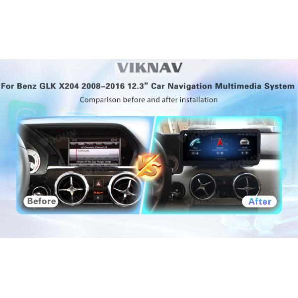 Мультимедийный экран GLK Android Mercedes Head Unit для Benz Class X204 2008-2016