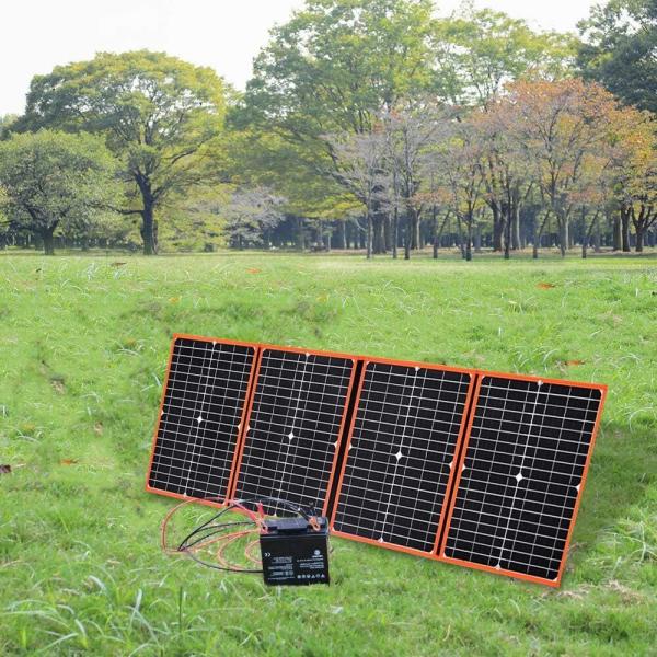 80 Вт портативная солнечная панель складной рюкзак легкое зарядное устройство для наружного использования