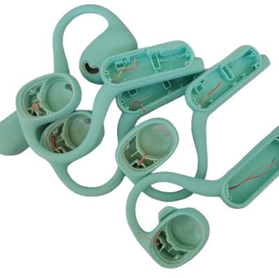 Customized Waterproof Wireless Bone Conduction Wireless Earphones Silicone Shell And Sports Subwoofer Components