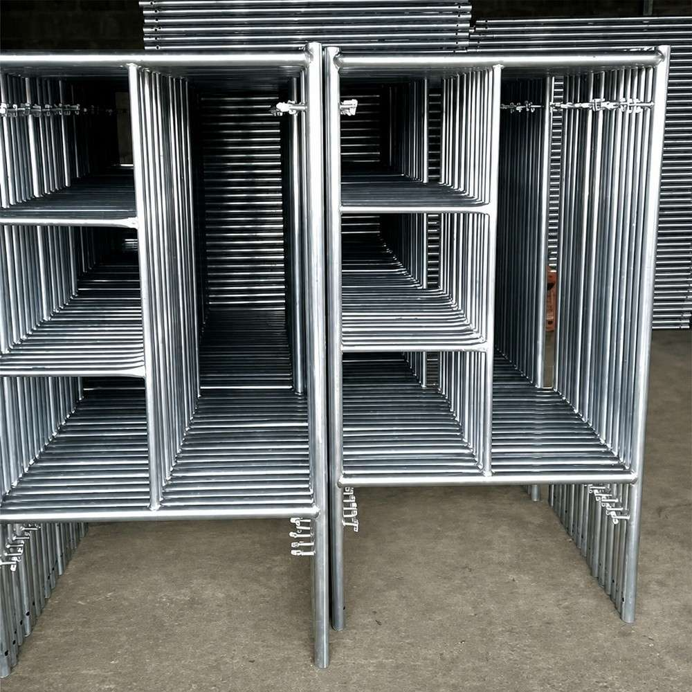 Galvanized H Frame Scaffold with 10kN - 35kN Load Capacity and Quick Assembly for Construction