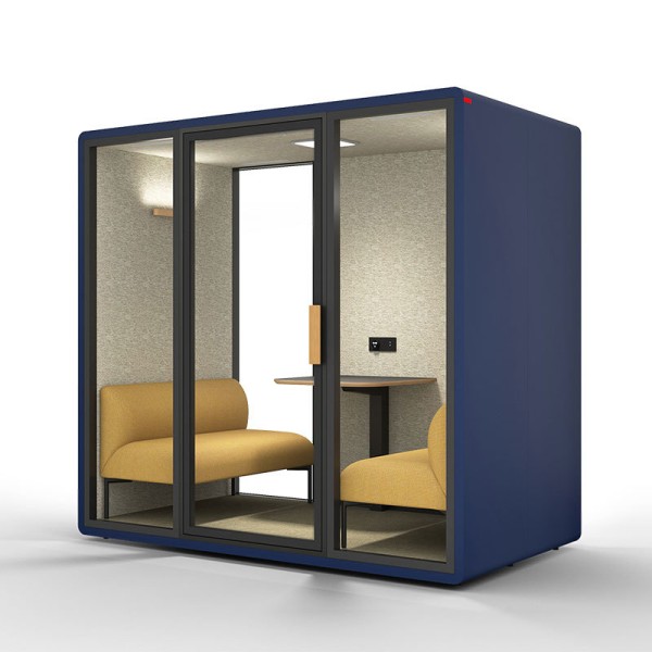 Workplace Prefab Soundproof Room Privacy Cube Pod Office Noise Reduction
