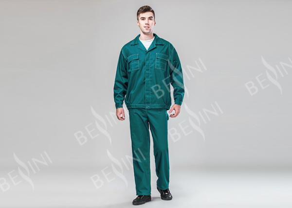 Royal Blue Mens Outdoor Work Clothes Classic Style In Oil Field