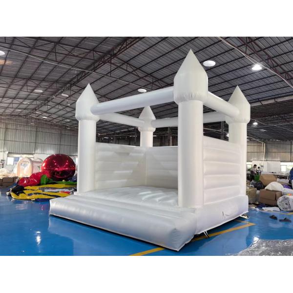 13х13 горячая продажа рекламный ПВХ взрыв белый надувный дом прыжок замок для детей свадебный вышибальщик