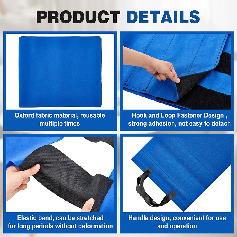 DANSKY Pallet Cargo Multi-function Strong Self-adhesive Logistics Turnover Straps and Packing Straps Hook and Loop Pallet Wrap