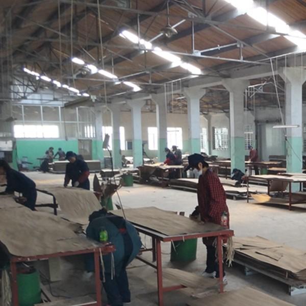 CS-X8523 Engineered Wood Veneer Crocodile Skin Lattice Texture 0.15-1.8mm Thickness For Wallpaper