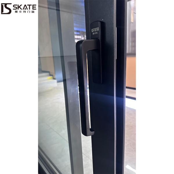 Puertas correderas de aleación de aluminio personalizables de diseño moderno con aislamiento térmico de 1.1W/ ((m2·K)