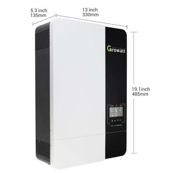 Wholesale Price Growatt Spf 5000Es Solar On Grid Inverter 3Kw 5Kw 10Kw 15Kw 20Kw On Grid Solar Inverter On/Off Grid Ph3000