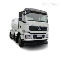Shacman M3000 8x4 Concrete Mixer Truck 8CBM Bulk Cement Tank Truck With Concrete Mixer Machine