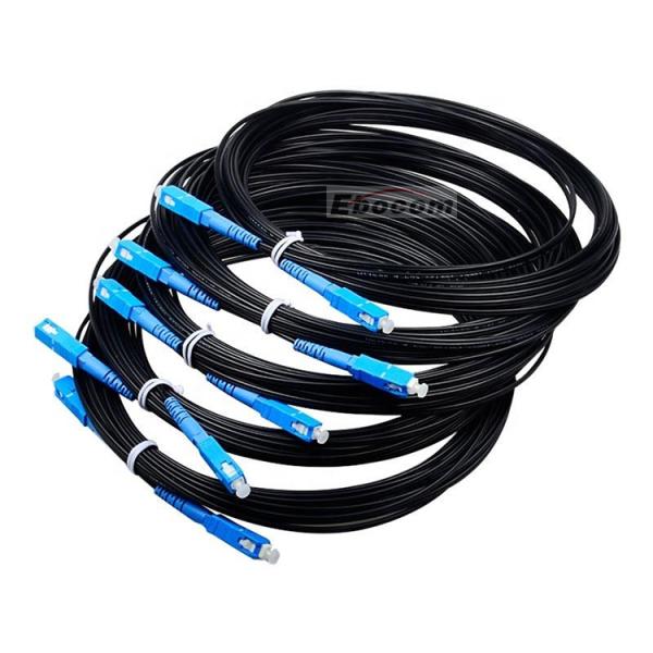 SC/UPC-SC/UPC Ftth кабель для предварительного подключения Simplex Outdoor G657A1 50m 100m Patch Cord