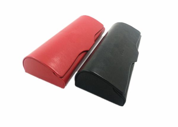 PU Hard Iron Optical Glasses Case With Customized Logo Optical Frame Cases