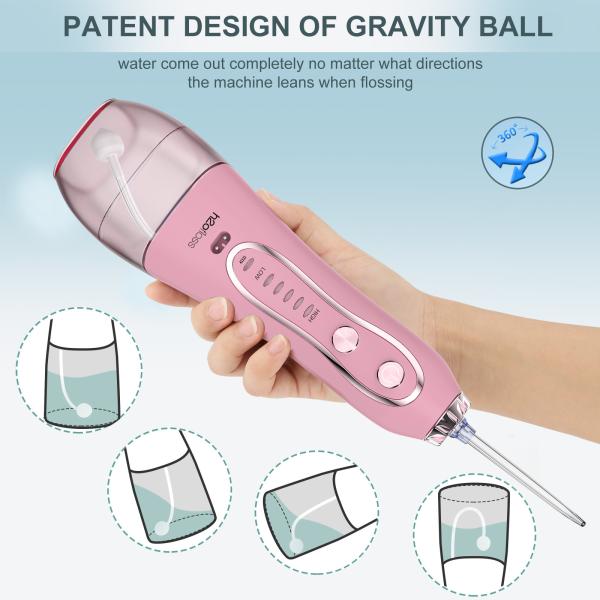 Hot Sale M209 Electric Water Flosser Large Tank 310Ml Teeth Cleaning 2025 Portable Oral Irrigator For Oral Care Mlikang