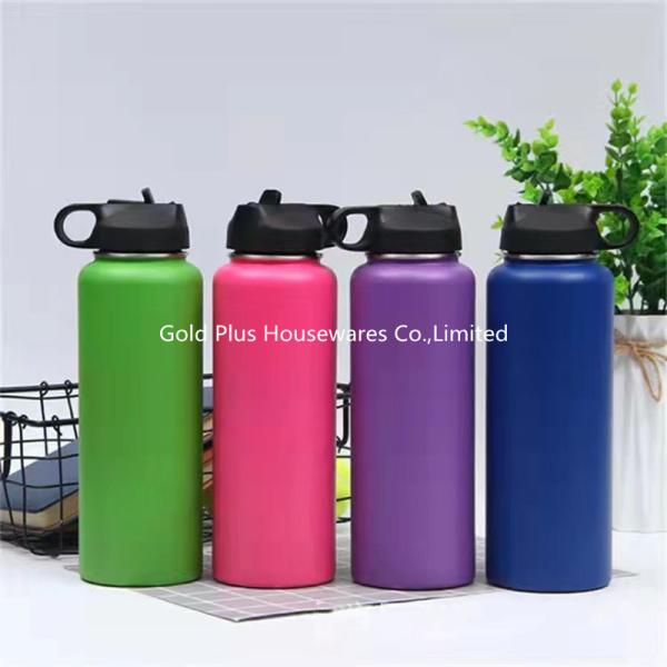 24oz PC 304 Vacuum Insulation Cup Sports Drinking Bottle With Flip Top Lid