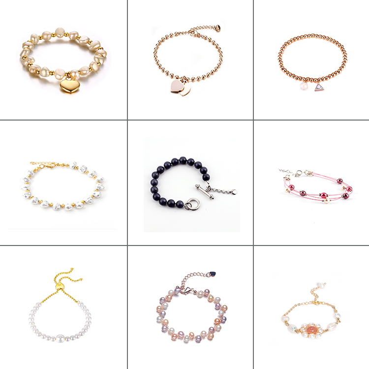 Retractable Jade Beading Natural Gemstone Bracelet