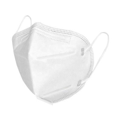 Masque protecteur jetable du blanc KN95, respirateur pliable du masque de protection KN95
