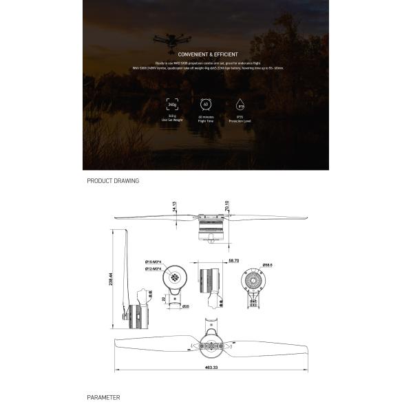 5X08 5008 беспилотник ручной набор Мотор без щетки