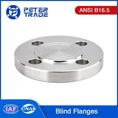 ASME B16.5 A105 Carbon Steel Blind Flange Class 300LB BLRF Raised Face For Chemical Industry