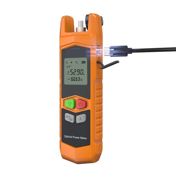 FONGKO Fiber Optical Power Meter Mini Opm Power Meter Support Fc/sc/st 2.5mm Universal Connector with VFL