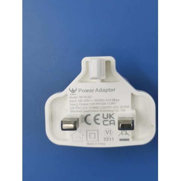 Lightweight Turbo Wall Charger Adapter With Over Current Protection 2.22A Output