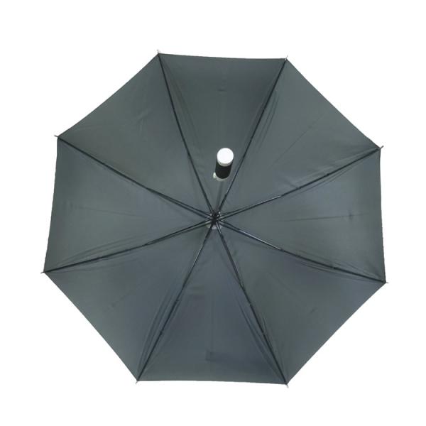 Auto Open Pongee 190T Windproof Golf Umbrellas With Straight Handle