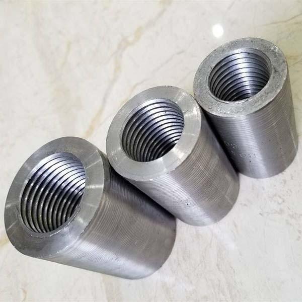 25mm 32mm Rebar Threaded Steel Coupler 36mm 40mm Tighten Rebar Union Sleeve