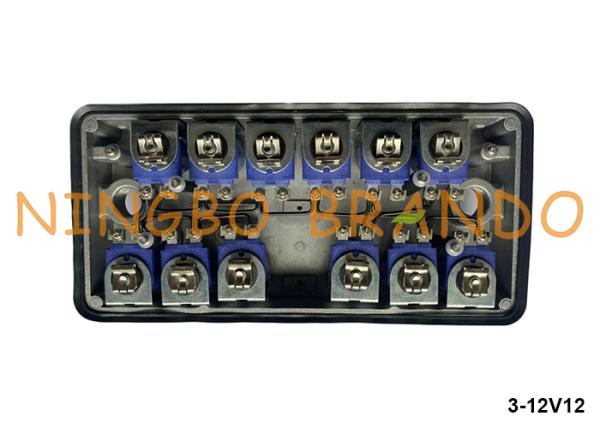 3-12V fundió el recinto a troquel de aluminio para el piloto Solenoid Valve de Goyen RCA3D