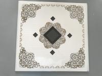 Waterproof Drop Ceiling Tiles , Decorative Pvc Ceiling Tiles 595mm*595mm
