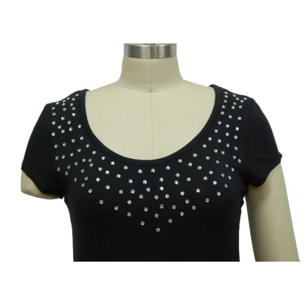 Popular Women'S Business Casual Clothing , Lace Up Front T Shirt Eco Friendly