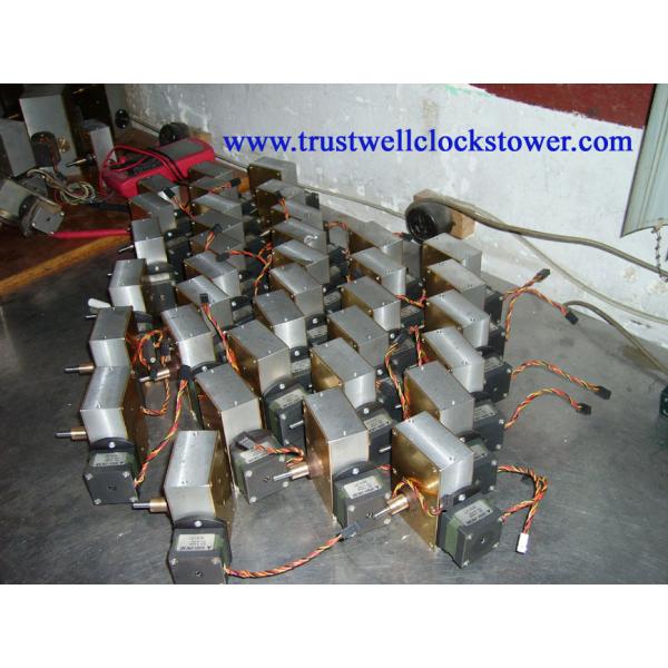 two or three hand Large outdoor clock mechanism engine and master launcher or controller