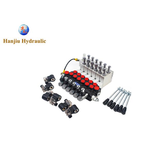 P40 Электрические пневматические гидравлические клапаны направленного управления 6 катушек 3 направления