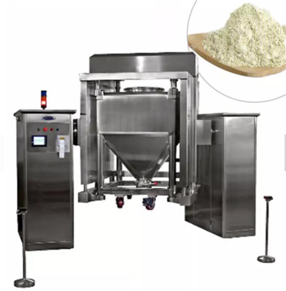 800L Aseptic Mixing Machine IBC Lifting Post Bin Blender Liquid Powder Mixer Equipment