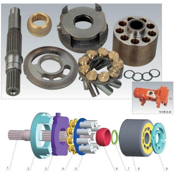 Repair Kits For NV64 NV84 NV111DT Hydraulic Pump Valve Plate Piston Cylinder Block Drive Shaft
