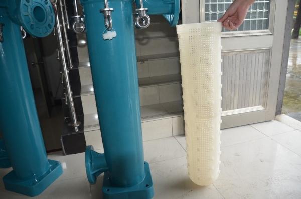 Capacidade Caixa de filtro de sacos de polipropileno Peso KG 60 Opções múltiplas de entrada/saída