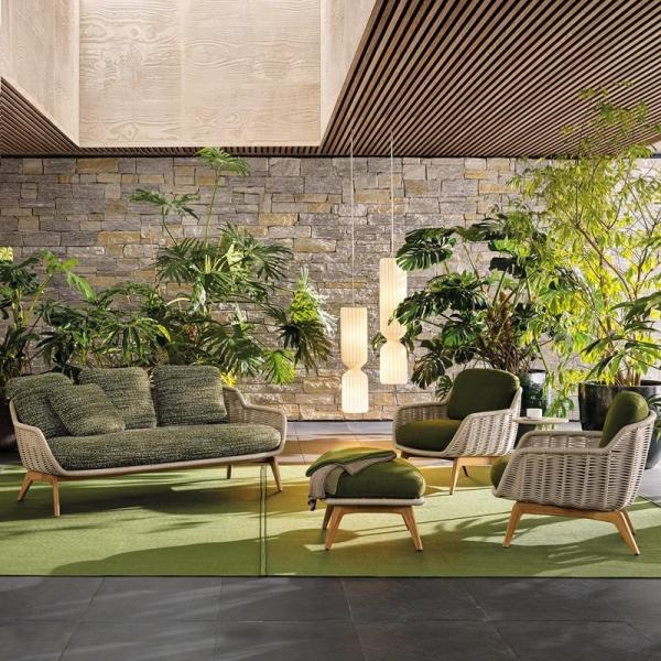 Waterproof Durable Sofa Seat Cushion Covers for Outdoor Rattan Sofa Furniture Sets