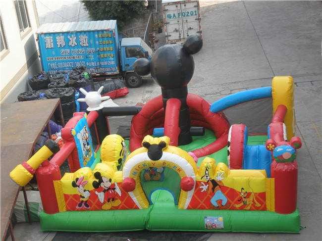 Commercial Inflatable Fun City High Quality Outdoor Inflatable Playground Bouncy Castle Inflatable Amusement Park for Kids