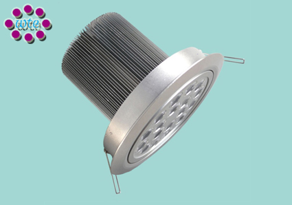 80 CRI Dimmable 3000K-3500K 18W LED Recessed Lighting With 30 Degree